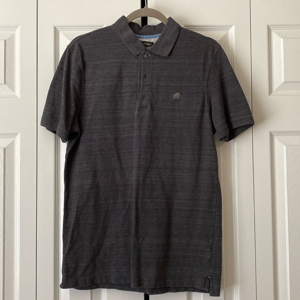 Banana Republic dark gray Polo M
